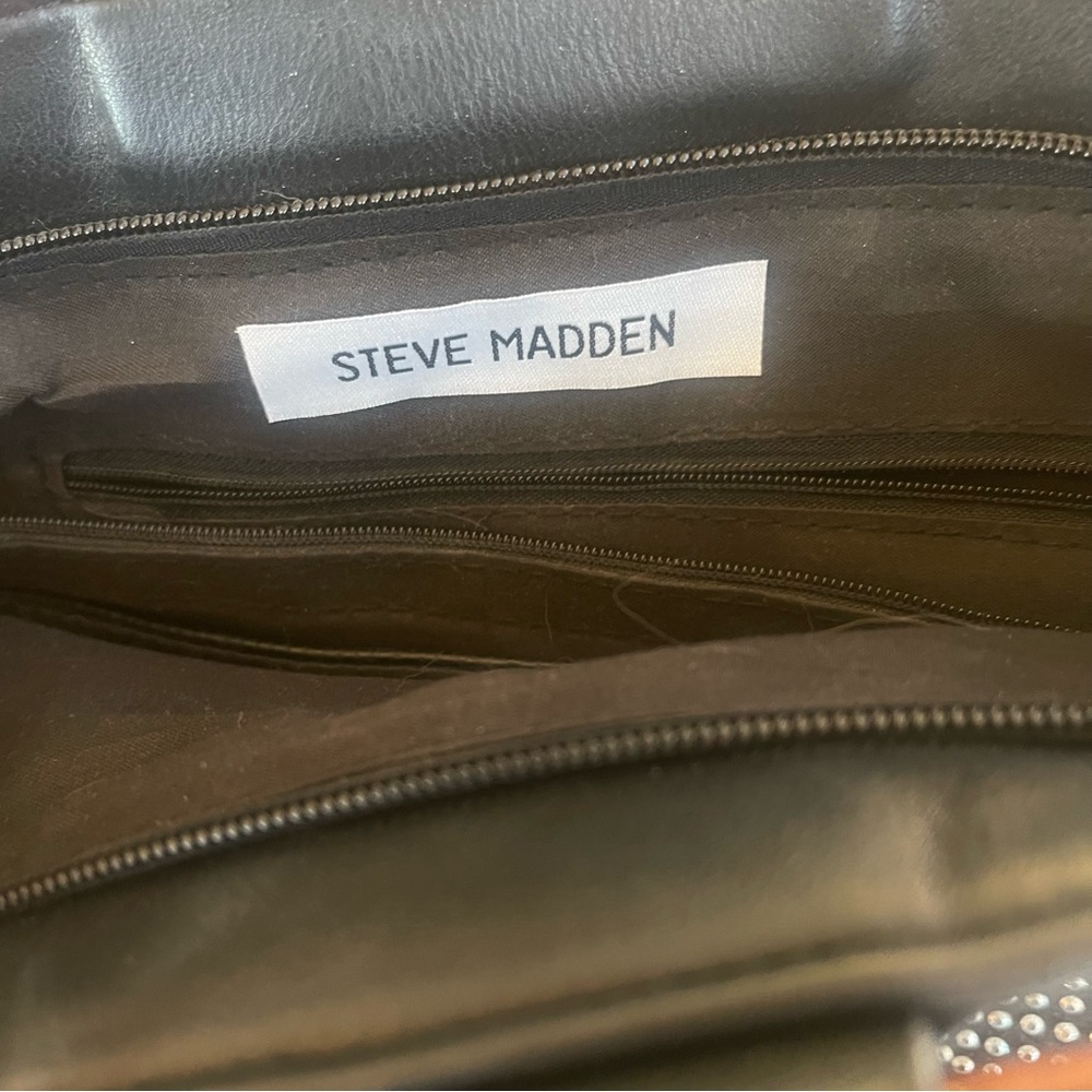 Rocking Steve Madden Rhinestone Shoulder Handbag - Picture 5 of 5